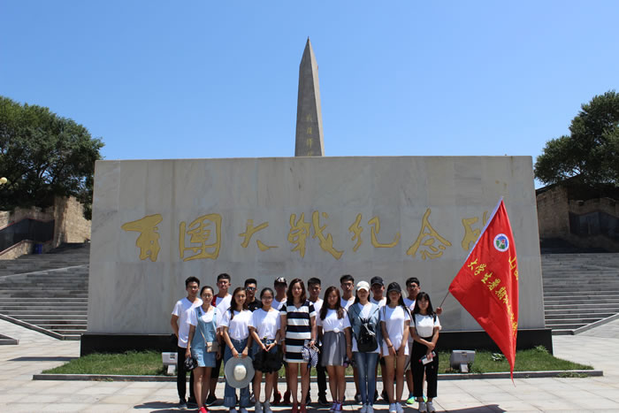 星空入口官方网站暑期社会实践团在百团大战纪念馆.JPG 星空入口官方网站暑期社会实践团在百团大战纪念馆.JPG
